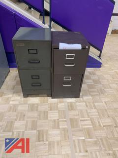 (#8) Metal File Cabinets
